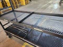 72” X 26” X 66” 3- Tier Rolling Cart