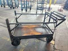 59” X 35” X 37” Metal Utility Cart