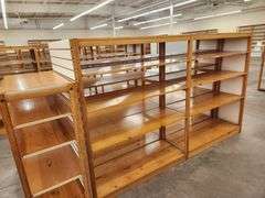 Bid is X 3 Retail Display Shelving Racks