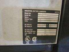 Electric Forklift Battery Charger – Industrial Spec – Sold as Shown