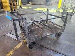 59” X 35” X 37” Metal Utility Cart