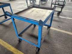 36” X 27” X 36” Metal Rolling Cart