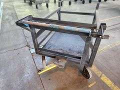 59” X 35” X 37” Metal Utility Cart