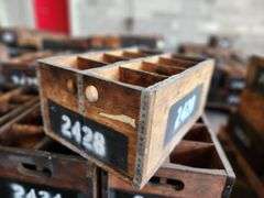 Bid is X 16 Wooden Crates 

19” X 14” X 9” 

19” X 14” X 7”