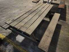 71 Long Wood Picnic Table