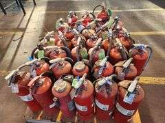Bid x 34 Fire Extinguishers
