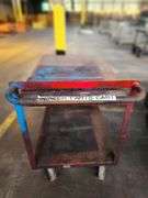 38” X 24” X 36” Metal 2-Tier Rolling Carts
