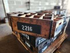 Bid is X 15 Wooden Crates 

19” X 14” X 9” 

19” X 14” X 7”