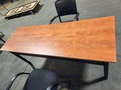 Office Training Desk – 71" x 23.5" x 28.5" with (2) Chairs Included