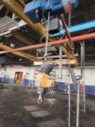 DEMAG Hanging Gantry Rail System w/ 550 lb Electric Hoist – 3 Beam Track Assembly Only