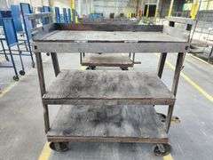 53” X 30” X 56” 3-Tier Rolling Cart
