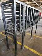 91" Long Steel Parts Rack