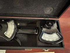 Vintage Columbia Electric Tong Test Ammeter Set – 3 Heads in Case