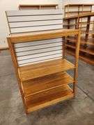 Bid is X 4 Retail Display Shelving Racks
