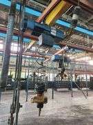 DEMAG Hanging Gantry Rail System w/ 550 lb Electric Hoist – 3 Beam Track Assembly Only