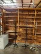 All Shelving, Fixtires, Displays and File Cabinet in Storage Area Factory Outlet Store