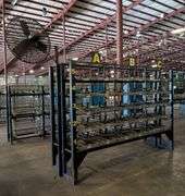Industrial Parts Shelving Rack