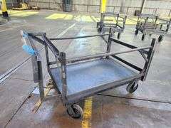 59” X 35” X 37” Metal Utility Cart