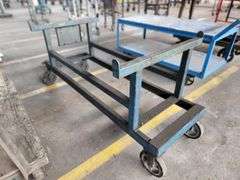 72” X 24” X 34” Metal Transit Cart