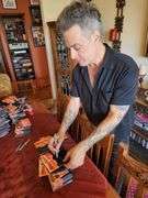 Richie Kotzen Fan Bundle – Signed Poster, Signed CDs, & VIP Badge