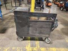 Steel Welding/Shop Cart – 46" x 22" x 39"