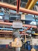 DEMAG Hanging Gantry Rail System w/ 550 lb Electric Hoist – 3 Beam Track Assembly Only