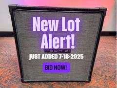 Richie Kotzen’s Tech 21 B410 Bass Cabinet – Tour-Used & Autographed