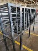 91" Long Steel Parts Rack
