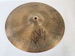Richie Kotzen – Studio-Used Vintage Paiste 404 18” Crash Cymbal – Signed