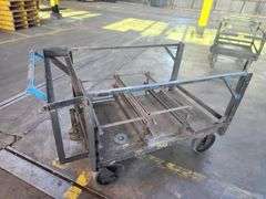 59” X 35” X 37” Metal Utility Cart