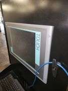 Industrial Shop Workstation Cabinet w/ HP Computer & Siemens Simatic Touch Panel