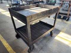 40” X 30” X 37” 2-Tier Rolling Cart
