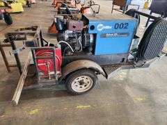 Miller Bobcat 225 Welder Generator ( 8000watt)  with Trailer