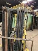 HYSTER 4,100 lb Electric Forklift – Model E50XM – 48 Volt – 240" Lift Height