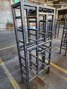 29" x 10" x 64" Steel Tool Rack Station