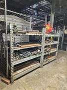 Bid x 2 PALLET RACK w Contents 58" x 34" x 72" tall
