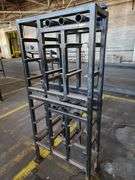 29" x 10" x 64" Steel Tool Rack Station