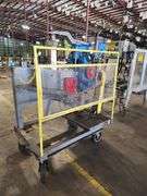 Industrial Ram Press Trainer on Rolling Frame
