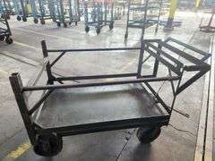 59” X 35” X 37” Metal Utility Cart