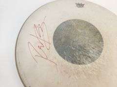 Richie Kotzen-Used & Signed Snare Drum Head – Studio Kit