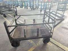 59” X 35” X 37” Metal Utility Cart