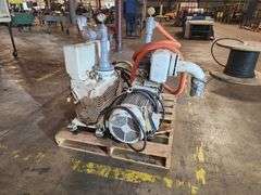 Bid x 2 – Leybold Vacuum Pump Units with Motors & Piping