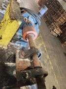Industrial Auger Mixer with Hopper – Mobile Unit on Casters