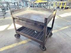 40” X 30” X 37” 2-Tier Rolling Cart