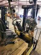 HYSTER 3,200 lb Electric Forklift – Model E40X2 – w/ Side Shift – NO BATTERY