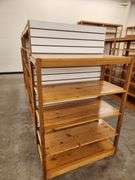 Bid is X 4 Retail Display Shelving Racks