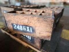 Bid is X 12 Wooden Crates 

19” X 14” X 9” 

19” X 14” X 7”