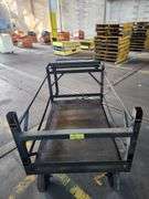 59” X 35” X 37” Metal Utility Cart