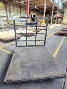 68” X 52” X 60” Steel Frame Wooden Deck Platform Dolly