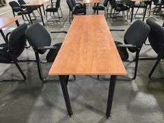 Office Training Desk – 71" x 23.5" x 28.5" with (2) Chairs Included